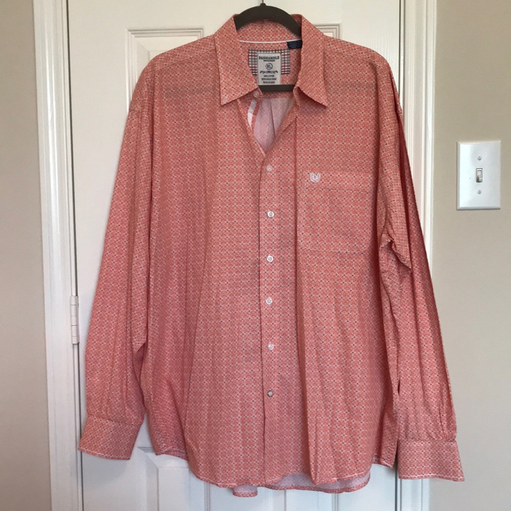 Panhandle Rough Stock Western Shirt - runs a little large